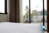 Japanese-style two bedroom apartment for rent in Truong Han Sieu Hoan Kiem